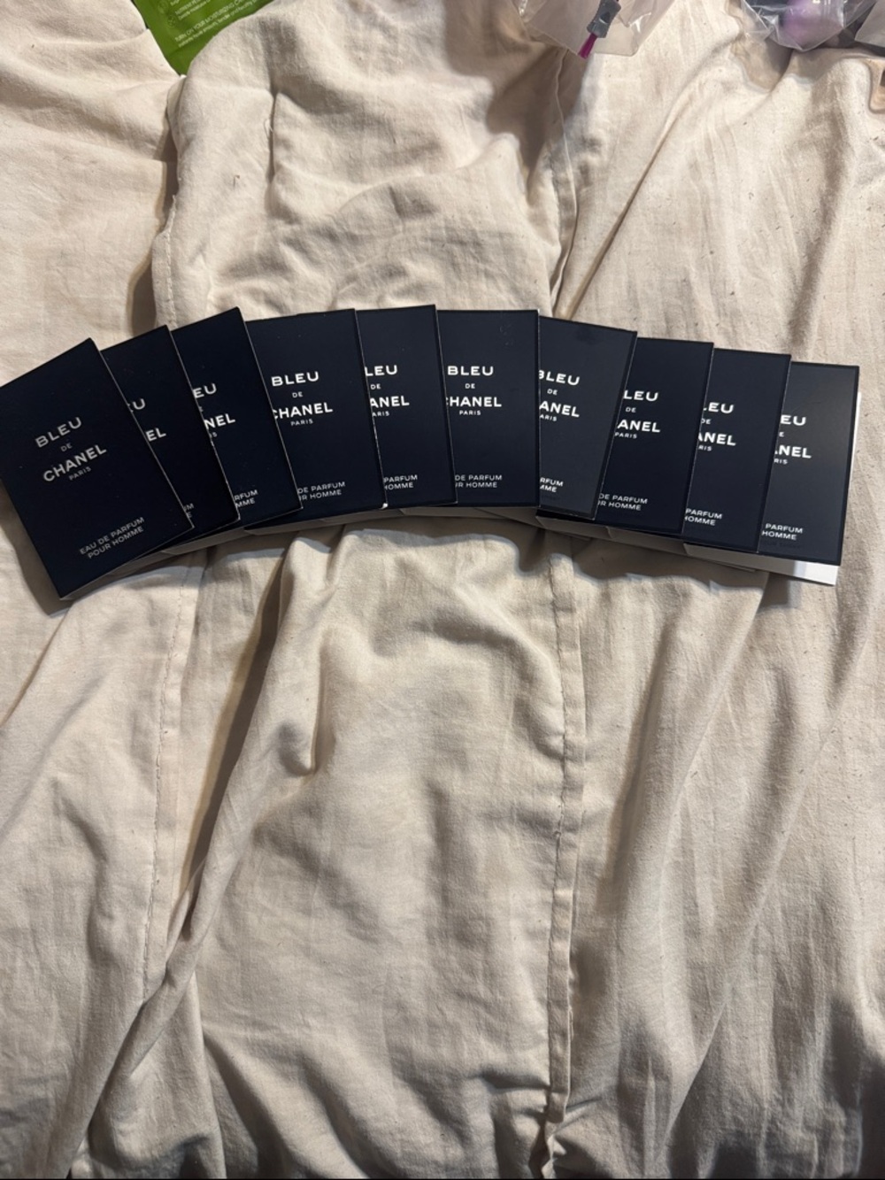 CHANEL Bleu de Chanel Sample Cards - Navy Black 10